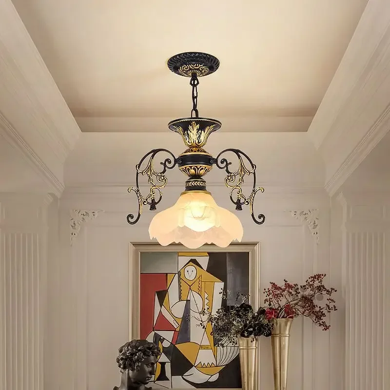 American Retro Loft Chandelier Industrial Wind Aisle Corridor Balcony Lights Creative Iron Body Glass Lampshade Lighting Fixture
American Retro Loft Chandelier Industrial Wind Aisle Corridor Balcony Lights Creative Iron Body Glass Lampshade Lighting Fixture