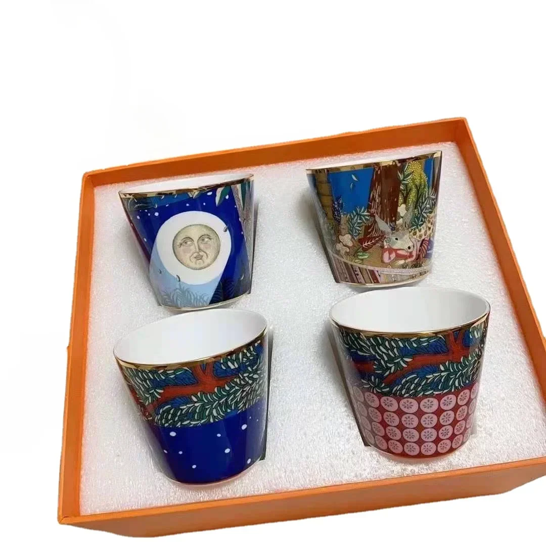 4pcs/set Creative Coffee Cup with Spoon Luxury Dessert Bone China High Tea Cups Set Couple Gift Ceramic night sky
4pcs/set Creative Coffee Cup with Spoon Luxury Dessert Bone China High Tea Cups Set Couple Gift Ceramic night sky