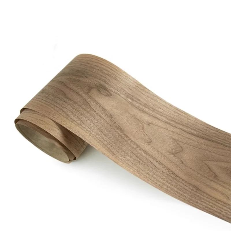 2pcs Natural Black Walnut Pattern Black Walnut Veneer (Back With Non-woven) L: 2.5metersx200x0.2mm Handmade Solid Wood Veneer
2pcs Natural Black Walnut Pattern Black Walnut Veneer (Back With Non-woven) L: 2.5metersx200x0.2mm Handmade Solid Wood Veneer