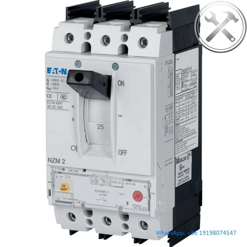 Moeller NZM Series Imported Molded Case Circuit Breaker For Low-Voltage Power Distribution
Moeller NZM Series Imported Molded Case Circuit Breaker For Low-Voltage Power Distribution