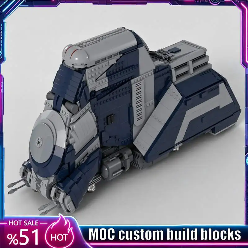 3508PCS Multi Troop Transport MOC Sci-Fi Vehicle Model Custom Puzzle Blocks DIY Creative Assembly Educational Toy Gifts Display
3508PCS Multi Troop Transport MOC Sci-Fi Vehicle Model Custom Puzzle Blocks DIY Creative Assembly Educational Toy Gifts Display