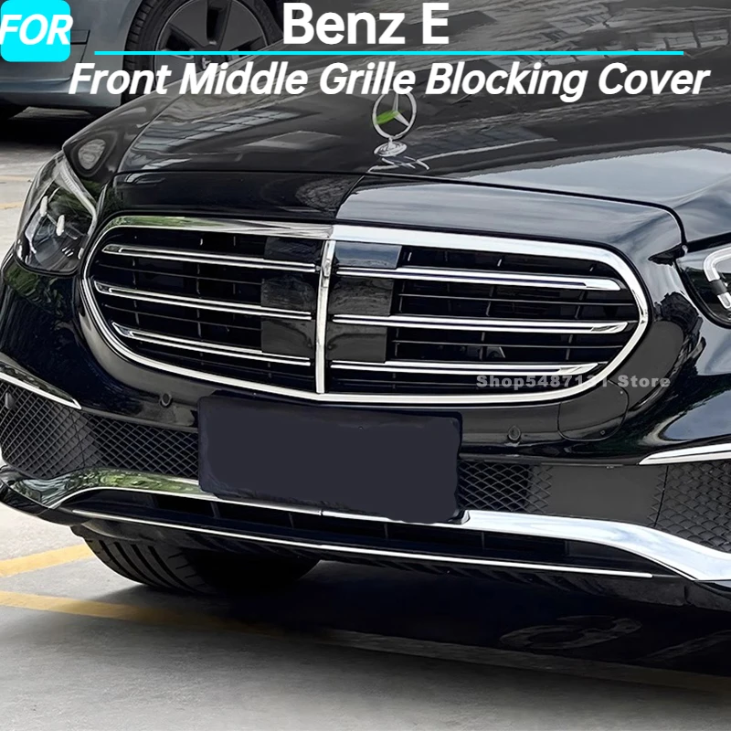 Front Middle Grille Blocking Cover Sticker Plate Dust-proof Central Grid Baffle for Benz E Exterior Accessories 2016 2017-2025
Front Middle Grille Blocking Cover Sticker Plate Dust-proof Central Grid Baffle for Benz E Exterior Accessories 2016 2017-2025
