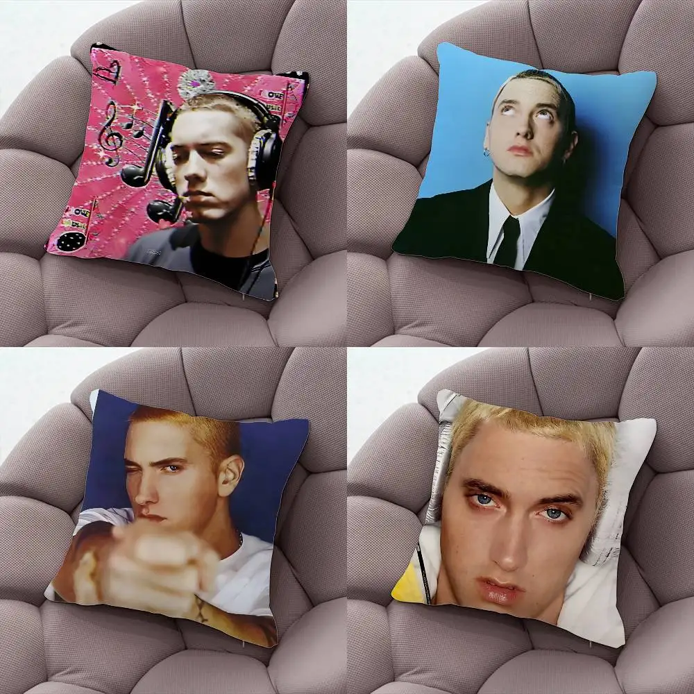 Rapper E-Eminem Pillow Case Silky Short Plush With Invisible Zipper Dustproof Sofa Cushion Cover For Home Decor
Rapper E-Eminem Pillow Case Silky Short Plush With Invisible Zipper Dustproof Sofa Cushion Cover For Home Decor