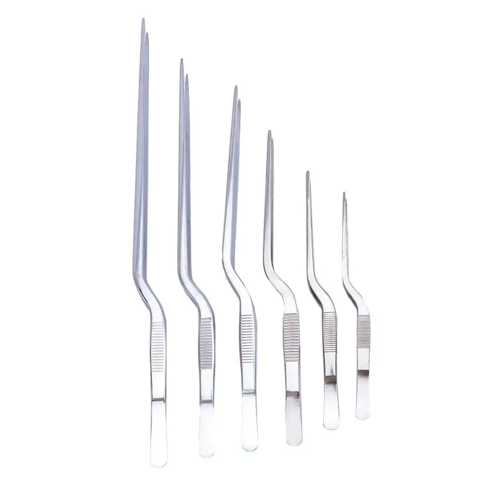 6 Sizes Grill Serving Presentation Chef Stainless Steel Food Tweezer Pliers Barbecue Tongs BBQ Clip
6 Sizes Grill Serving Presentation Chef Stainless Steel Food Tweezer Pliers Barbecue Tongs BBQ Clip