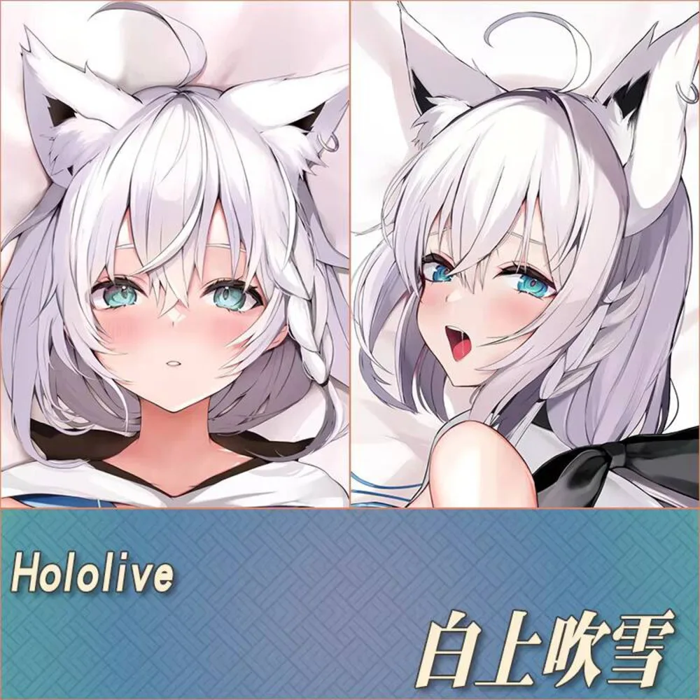 Virtual Anime YouTuber Shirakami Fubuki Sexy Dakimakura Cosy Otaku Men Pillow Cover Linen MB
Virtual Anime YouTuber Shirakami Fubuki Sexy Dakimakura Cosy Otaku Men Pillow Cover Linen MB
