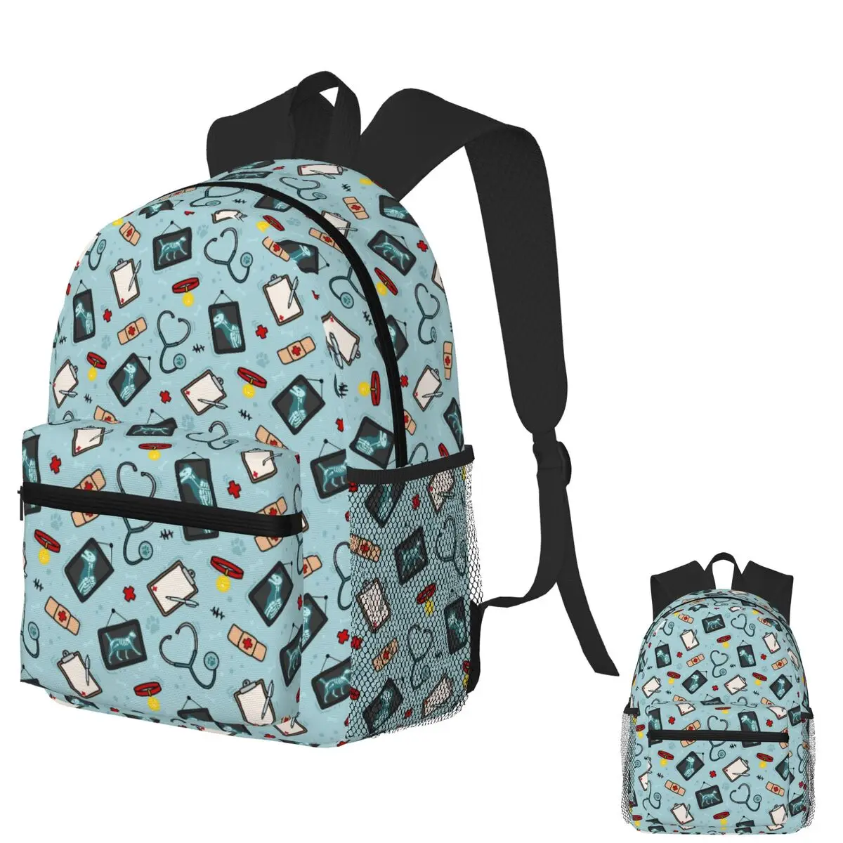 Veterinarian - Vet Tech Animal Doctor Backpack Daypack Large Capacity Boys Girls BookBag School Bag Shoulder Bags for Men Women
Veterinarian - Vet Tech Animal Doctor Backpack Daypack Large Capacity Boys Girls BookBag School Bag Shoulder Bags for Men Women