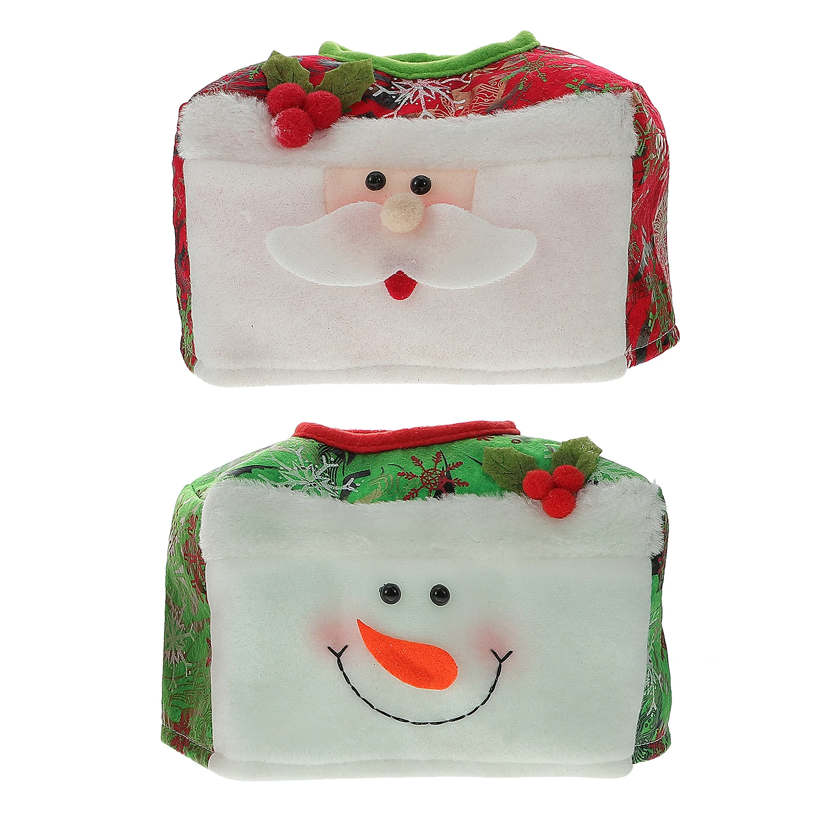 2Pcs Christmas Tissue Box Cover Cute Fabric Case for Home Office Car Party Decoration Gift Idea Storage Accessories
2Pcs Christmas Tissue Box Cover Cute Fabric Case for Home Office Car Party Decoration Gift Idea Storage Accessories
