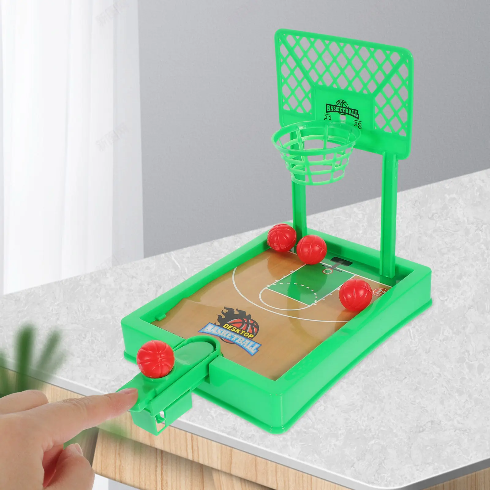 2 Sets Basketball Desktop Game Miniature Shooting Game for Kids Brain Educational Desktop Plaything
2 Sets Basketball Desktop Game Miniature Shooting Game for Kids Brain Educational Desktop Plaything