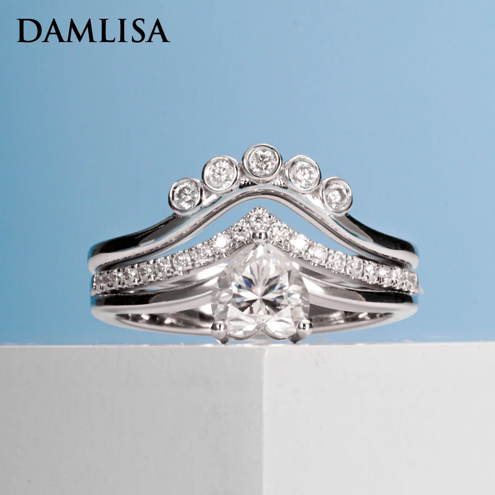 Женское Обручальное Кольцо DAMLISA 6x6 мм 0.8ct в форме сердца, с цветным муассанитом
Женское Обручальное Кольцо DAMLISA 6x6 мм 0.8ct в форме сердца, с цветным муассанитом