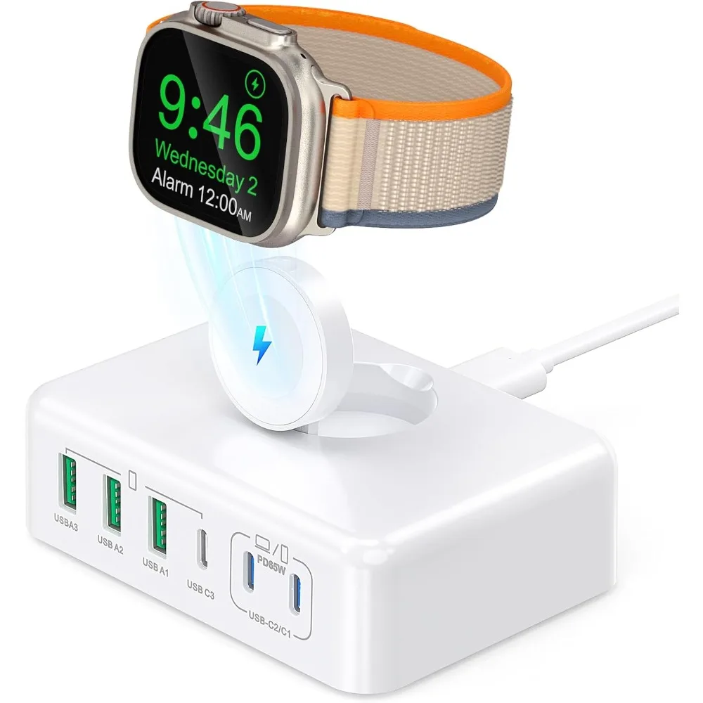 Блок зарядной станции USB C мощностью 170 Вт, дорожное зарядное устройство для нескольких устройств, вилка зарядного устройства USB C для серии IPhone, AirPods, IPad
Блок зарядной станции USB C мощностью 170 Вт, дорожное зарядное устройство для нескольких устройств, вилка зарядного устройства USB C для серии IPhone, AirPods, IPad