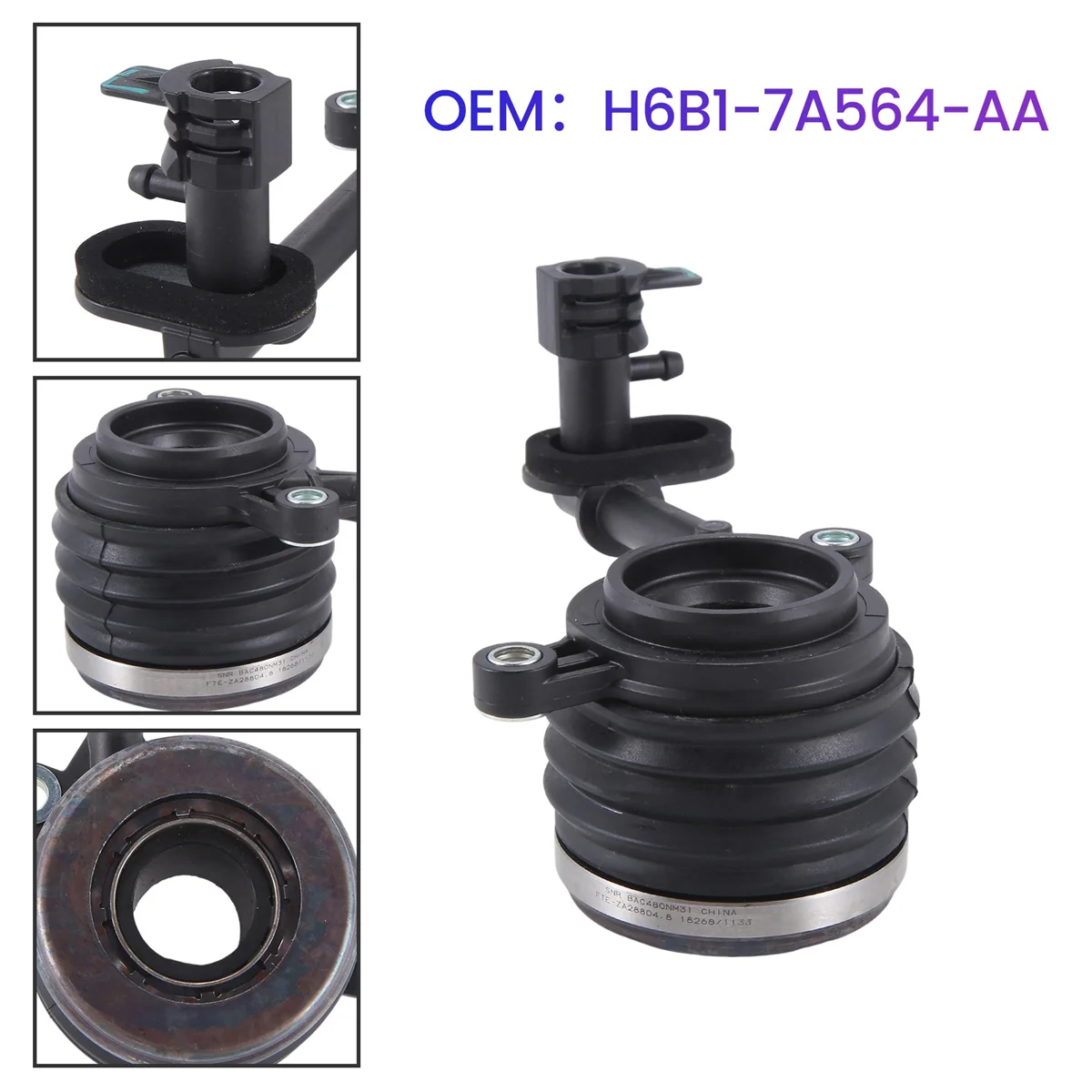 Car Hydraulic Clutch Release Bearing Clutch Slave Cylinders for Ford Focus MK4 2018 Escort 2019-2021 H6B1-7A564-AA
Car Hydraulic Clutch Release Bearing Clutch Slave Cylinders for Ford Focus MK4 2018 Escort 2019-2021 H6B1-7A564-AA