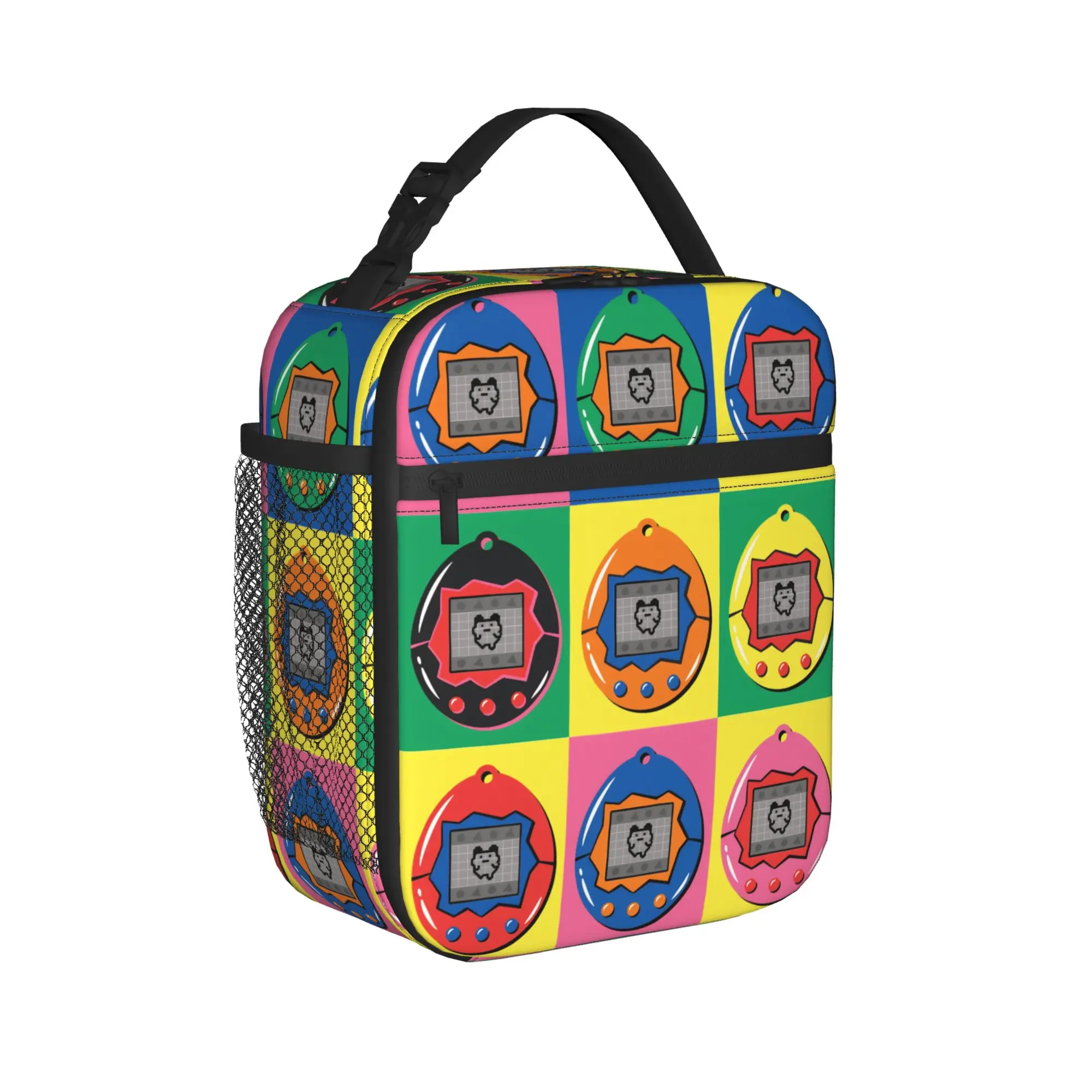 Tamagotchis Cartoon Games Thermal Insulated Lunch Bags for Work Portable Bento Box Men Women Cooler Thermal Food Box
Tamagotchis Cartoon Games Thermal Insulated Lunch Bags for Work Portable Bento Box Men Women Cooler Thermal Food Box
