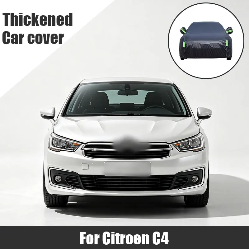 For Citroen C4 Full Car Cover with Side Zipper - Waterproof Dustproof UV Sun Protection All Weather Outdoor Cover
For Citroen C4 Full Car Cover with Side Zipper - Waterproof Dustproof UV Sun Protection All Weather Outdoor Cover