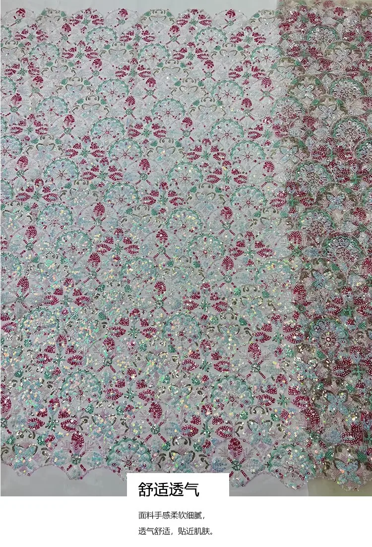 1yard Peacock opening screen sequin embroidery telas DIY Wedding Dress Performance fabric for clothing luxury Gauze Fabrics
1yard Peacock opening screen sequin embroidery telas DIY Wedding Dress Performance fabric for clothing luxury Gauze Fabrics