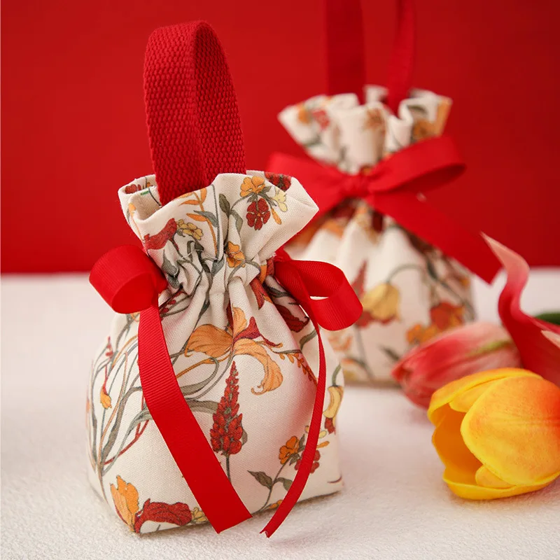 10pcs New Canvas Gift Package Birthday Bag Canvas Candy Gift Bag with Flower Wedding Party Children'S Jewelry Gift Box Wholesale
10pcs New Canvas Gift Package Birthday Bag Canvas Candy Gift Bag with Flower Wedding Party Children'S Jewelry Gift Box Wholesale