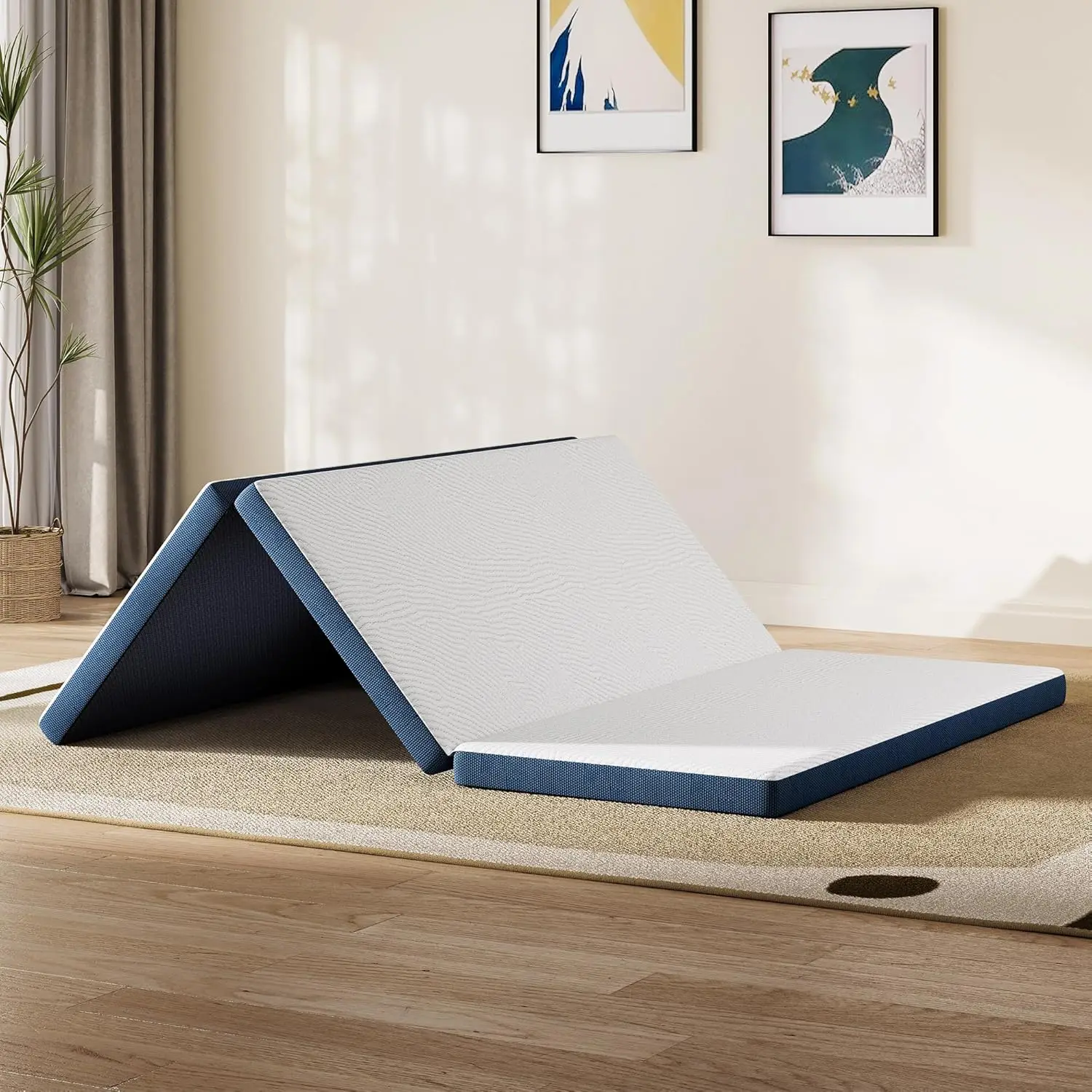 Linsy Living Foldable Mattress Single Size 3 Inch Gel Memory Foam Trifold Portable Mattress With Removable Washable Tencel
Linsy Living Foldable Mattress Single Size 3 Inch Gel Memory Foam Trifold Portable Mattress With Removable Washable Tencel