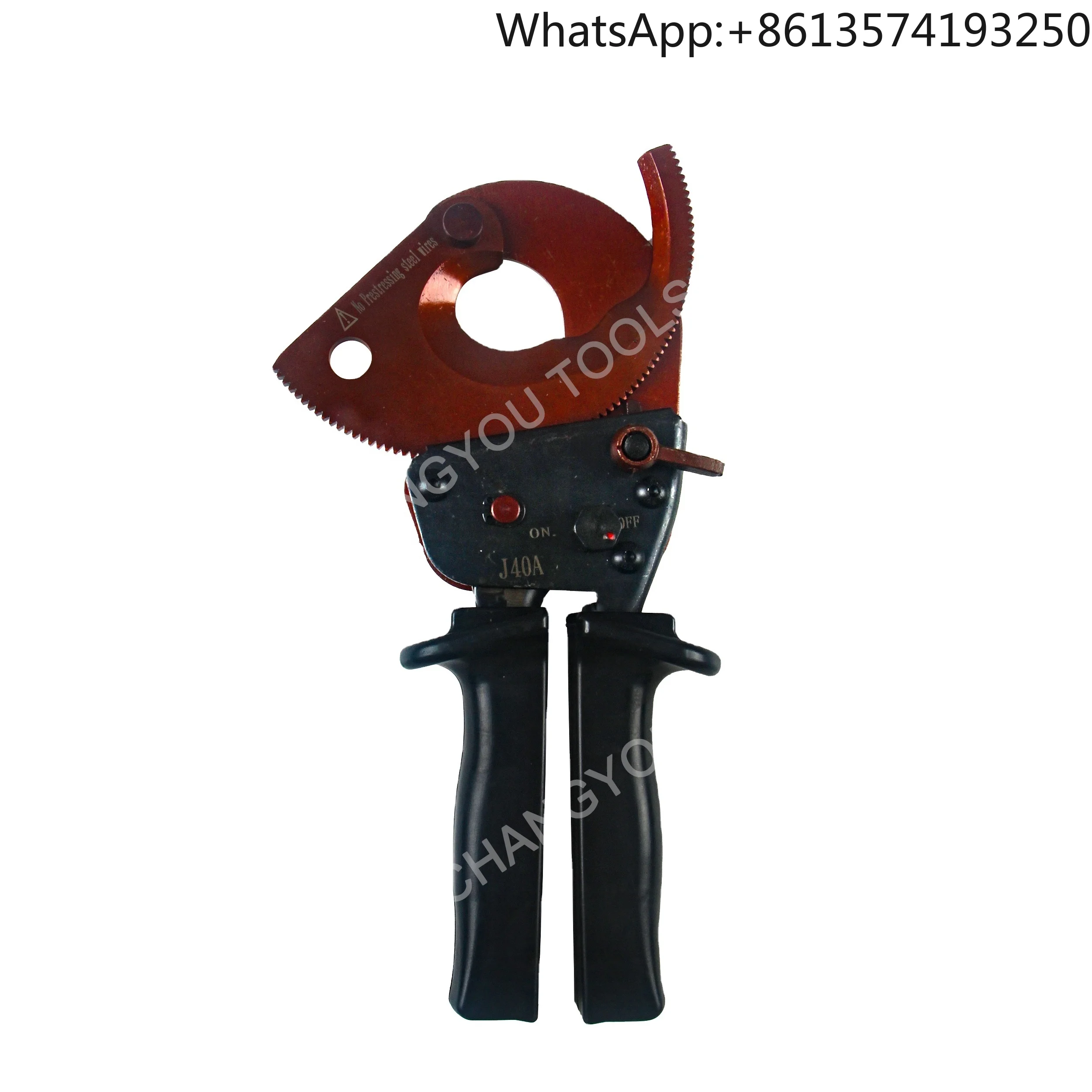 J40A Power Construction Machines and Tools Hand Ratchet Cutting Tool Cable Cutter for Copper and Aluminum Cable
