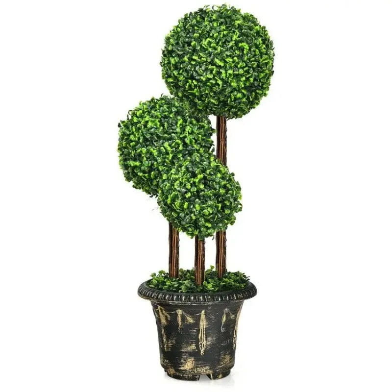 36-Inch Artificial Topiary Triple Ball Tree for Indoor and Outdoor 
36-Inch Artificial Topiary Triple Ball Tree for Indoor and Outdoor