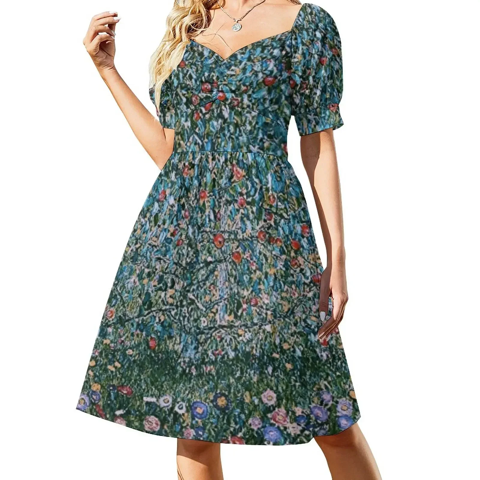 Gustav Klimt - The pear tree,No, 02. Short-Sleeved Dress summer dress korean women party dresses woman Dress
Gustav Klimt - The pear tree,No, 02. Short-Sleeved Dress summer dress korean women party dresses woman Dress