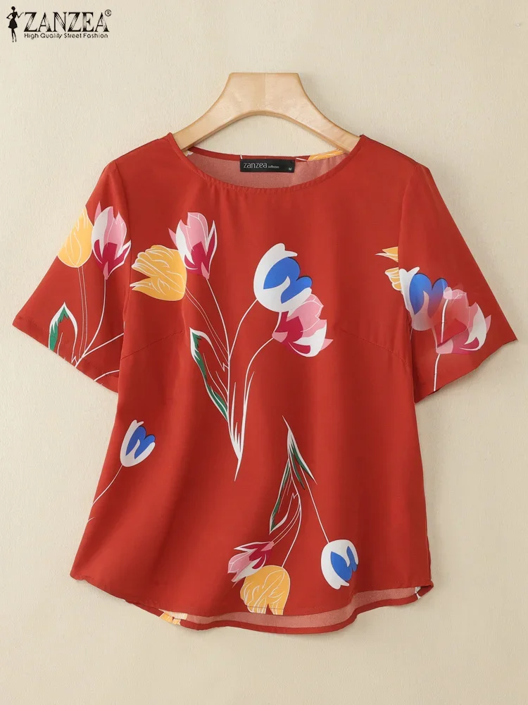 ZANZEA 2025 Vintage Summer Printed Blouses Women Short Sleeve Tops Casual O Neck Work Blusas Tunic Boheamin Loose Holiday Shirts
ZANZEA 2025 Vintage Summer Printed Blouses Women Short Sleeve Tops Casual O Neck Work Blusas Tunic Boheamin Loose Holiday Shirts
