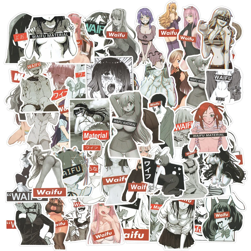10/30/50PCS Hentai Waifu Stickers Sexy Anime Girl Stickers for Adults Waterproof Vinyl Decals for Water Bottle Laptop Skateboard
10/30/50PCS Hentai Waifu Stickers Sexy Anime Girl Stickers for Adults Waterproof Vinyl Decals for Water Bottle Laptop Skateboard