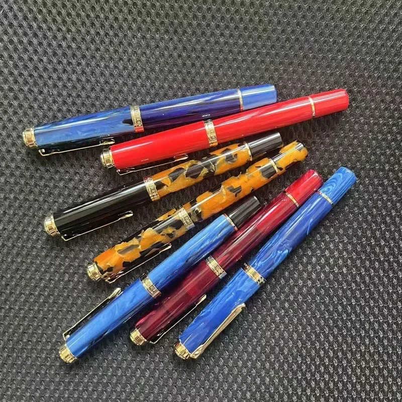 ADMOK M400 акриловые перьевые ручки с поршнем, мягкие, гладкие, без 5 перо, чернила, применимые для Pelikan M400/405, подарочная ручка для студентов, письмо
ADMOK M400 акриловые перьевые ручки с поршнем, мягкие, гладкие, без 5 перо, чернила, применимые для Pelikan M400/405, подарочная ручка для студентов, письмо