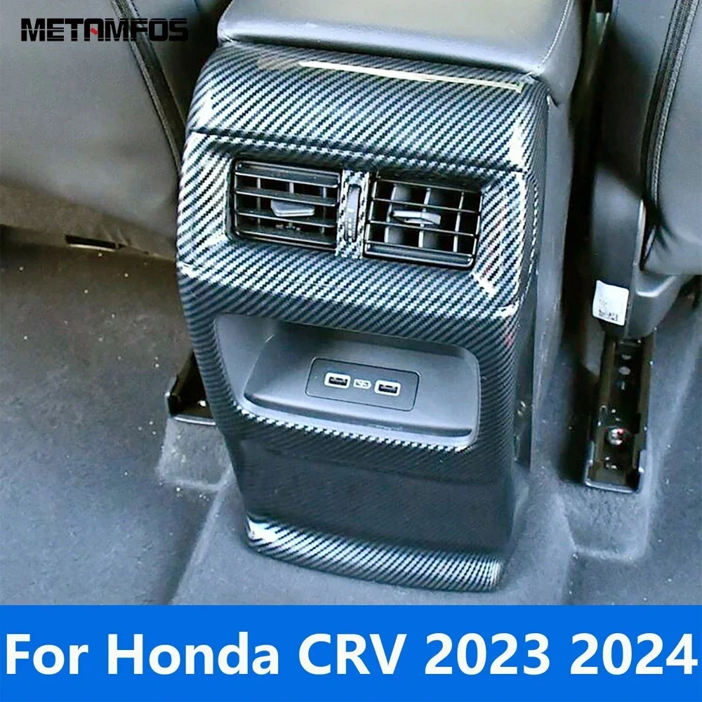 Для Honda CR-V CRV 2023 2024, подлокотник из углеродного волокна, задняя крышка вентиляционного отверстия для кондиционера, отделка, аксессуары для интерьера, Стайлинг автомобиля
Для Honda CR-V CRV 2023 2024, подлокотник из углеродного волокна, задняя крышка вентиляционного отверстия для кондиционера, отделка, аксессуары для интерьера, Стайлинг автомобиля