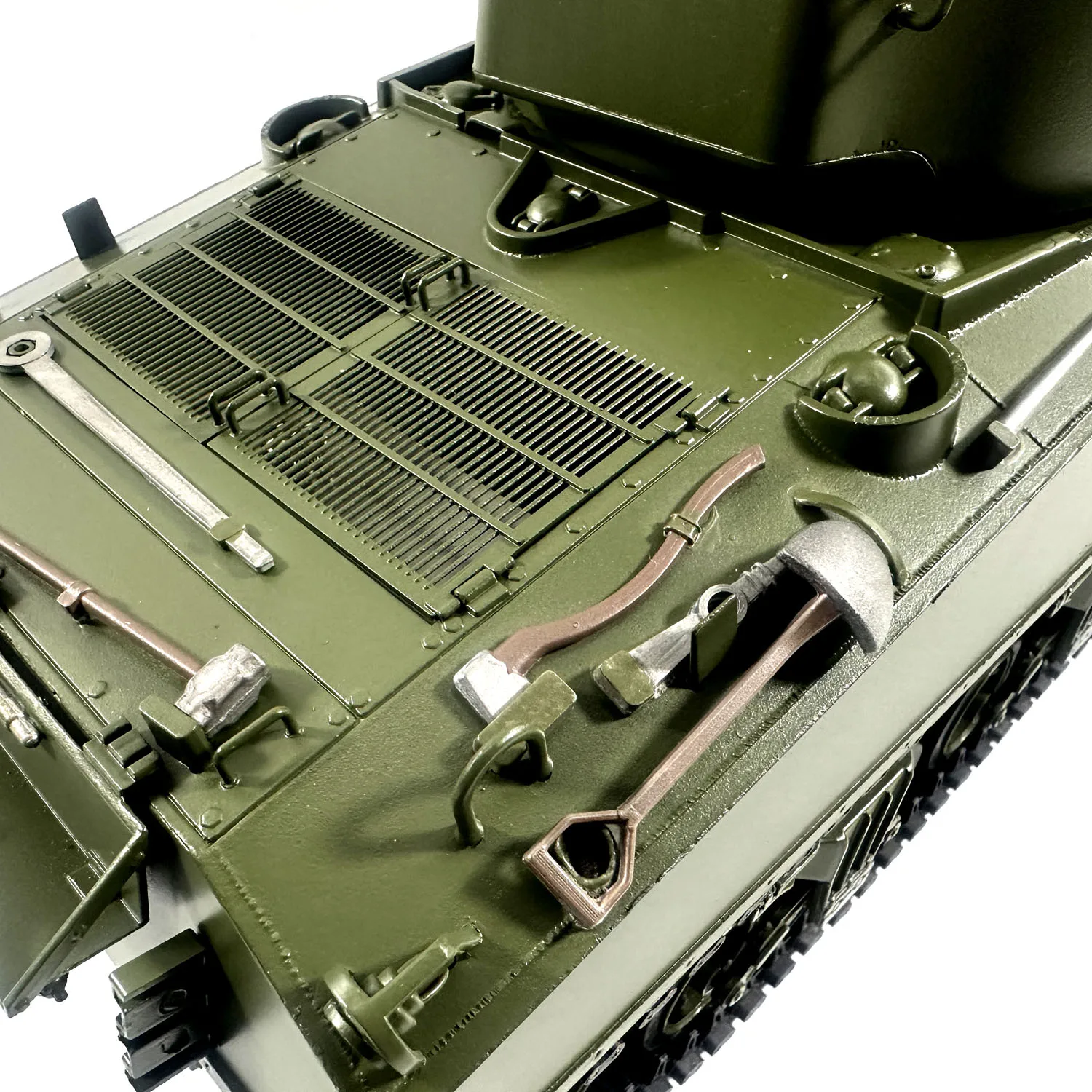 Mato Metal TR RC Tank 1/16 Scale 4CH 2.4Ghz Army Green M4A3 Sherman Infrared Ver R1230 TOUCAN RC HOBBY RC Panzer TH00673
Mato Metal TR RC Tank 1/16 Scale 4CH 2.4Ghz Army Green M4A3 Sherman Infrared Ver R1230 TOUCAN RC HOBBY RC Panzer TH00673