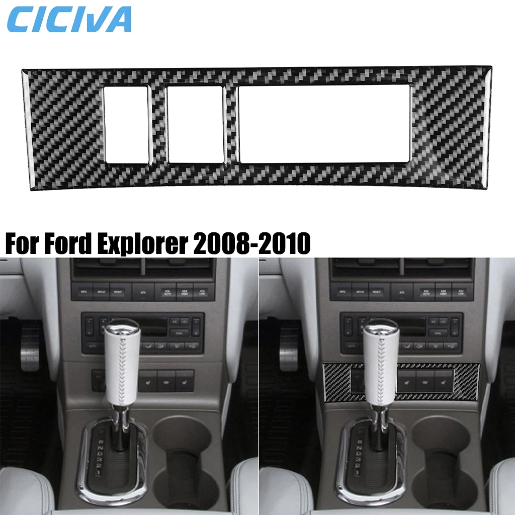 For Ford Explorer 2008-2010 Carbon Fiber Air Condition Climate Control Button Interior Car Accessories Cover Sticker Auto Trim
For Ford Explorer 2008-2010 Carbon Fiber Air Condition Climate Control Button Interior Car Accessories Cover Sticker Auto Trim
