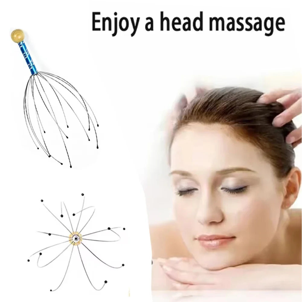 Scalp Massage Claw Soul Extractor Relieves Tension Muscle Relaxation Relief Tiredness Octopus Head Massager Massager Care Tools
Scalp Massage Claw Soul Extractor Relieves Tension Muscle Relaxation Relief Tiredness Octopus Head Massager Massager Care Tools