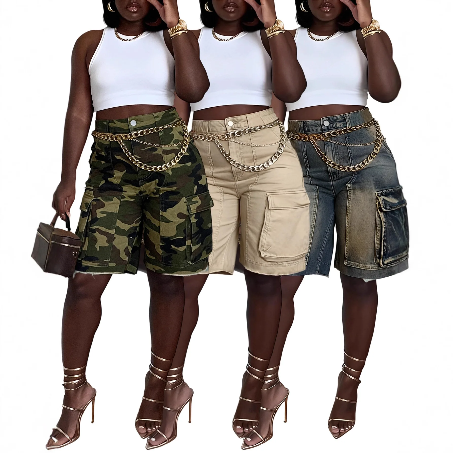 Denim Pant Women Jeans Short Pants Casual Loose Hole High Waist Straight Trousers Y2k Streetwear Elegant Splice Work Casual
Denim Pant Women Jeans Short Pants Casual Loose Hole High Waist Straight Trousers Y2k Streetwear Elegant Splice Work Casual