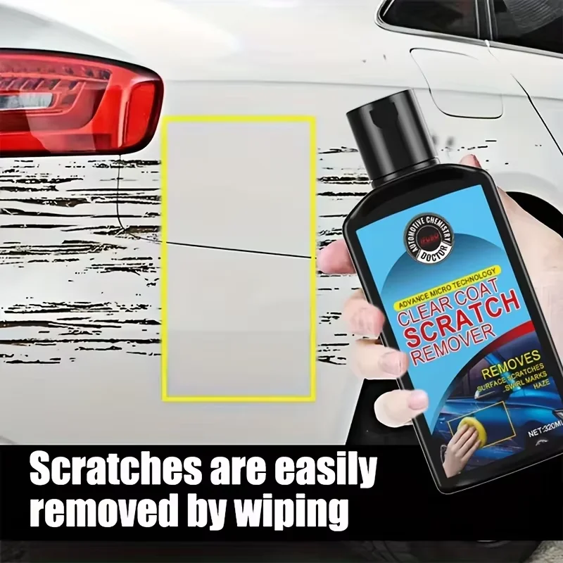 Scratch Remover for car paint - Varnish scratch remover, multi-purpose eraser for surface marks and blemishes
Scratch Remover for car paint - Varnish scratch remover, multi-purpose eraser for surface marks and blemishes