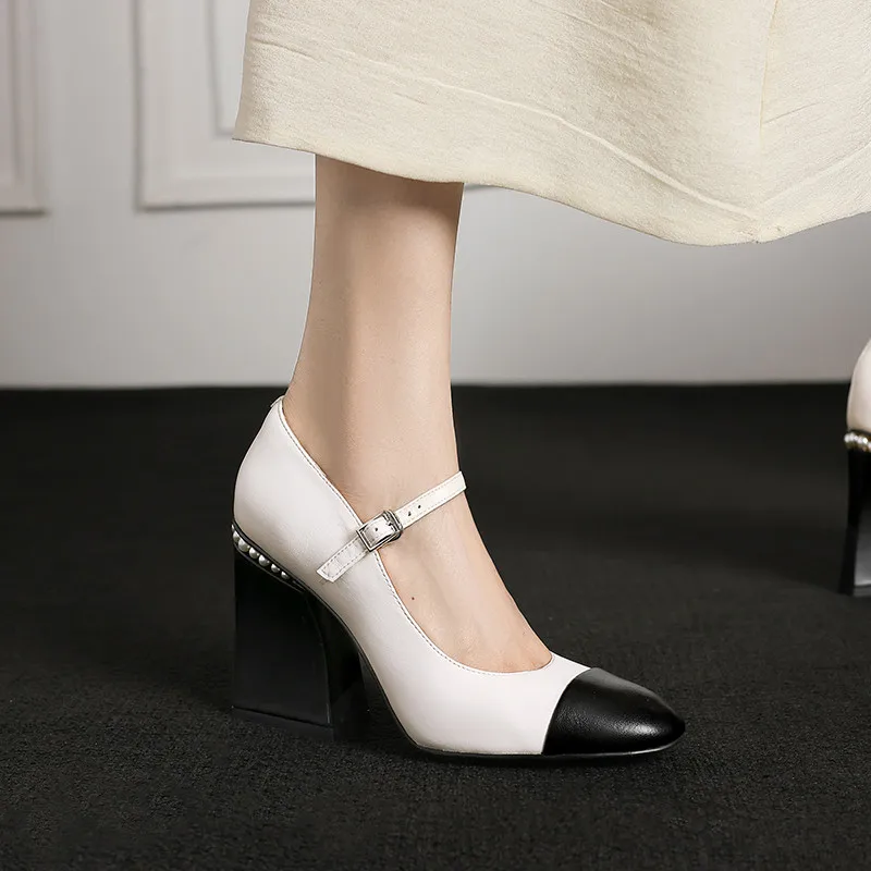 MKKHOU Fashion Pumps New High Quality Genuine Leather Shoes Color blocked Apricot High Heels Women's Heels Women's Shoes
MKKHOU Fashion Pumps New High Quality Genuine Leather Shoes Color blocked Apricot High Heels Women's Heels Women's Shoes