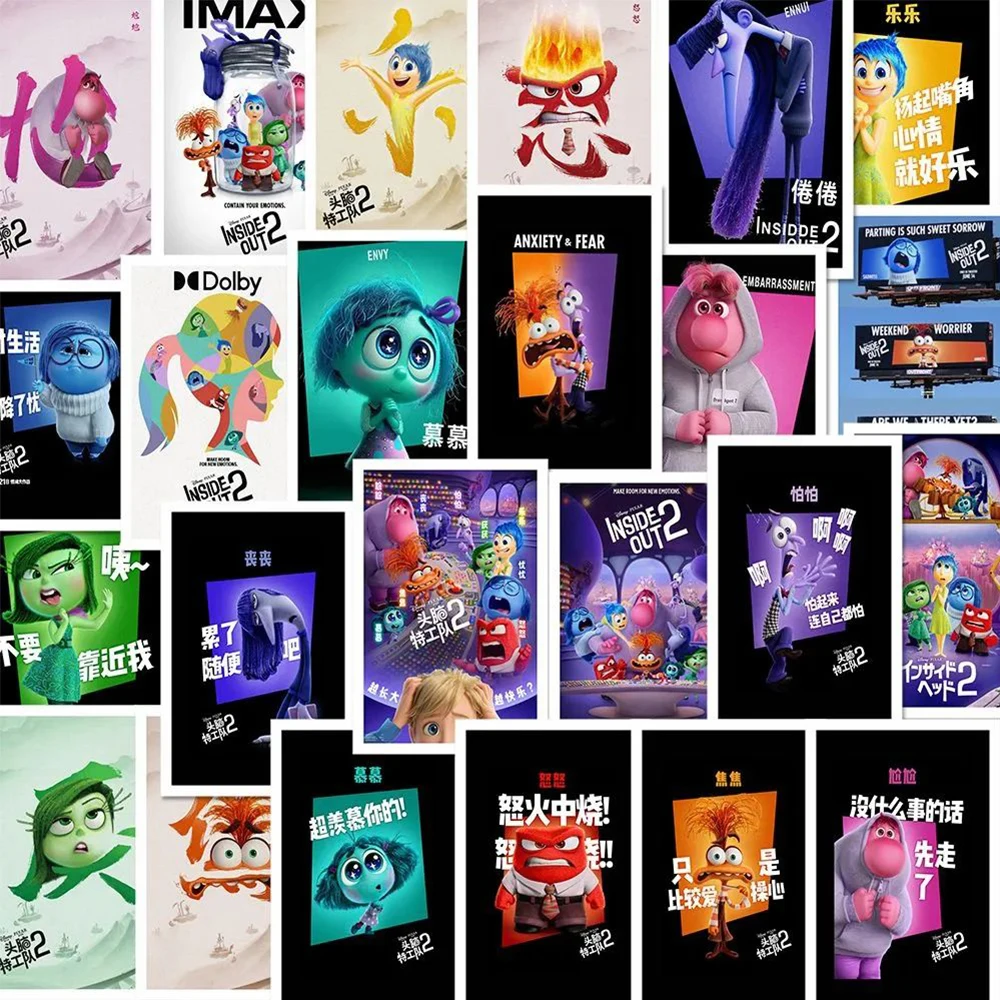 10/30/57pcs Cute Cartoon Inside Out Graffiti Stickers Funny Disney Anime Sticker Computer Helmet Bike Waterproof Decal Wholesale
10/30/57pcs Cute Cartoon Inside Out Graffiti Stickers Funny Disney Anime Sticker Computer Helmet Bike Waterproof Decal Wholesale