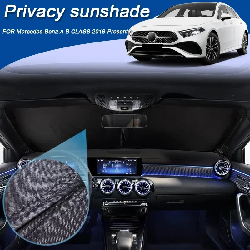 For Mercedes-Benz A B Class 2019-2026 Car Black Windows Privacy Sunshade Auto Anti-UV Heat Insulation Protect Cover Accessories
For Mercedes-Benz A B Class 2019-2026 Car Black Windows Privacy Sunshade Auto Anti-UV Heat Insulation Protect Cover Accessories