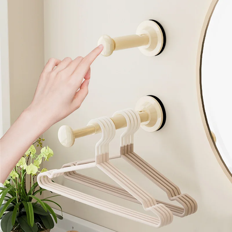1-10PCS No Drill Wall Mounted Clothes Rack Adjustable Hanging Organizer for Balcony Laundry Storage Space Saving Home Drying Rod
1-10PCS No Drill Wall Mounted Clothes Rack Adjustable Hanging Organizer for Balcony Laundry Storage Space Saving Home Drying Rod