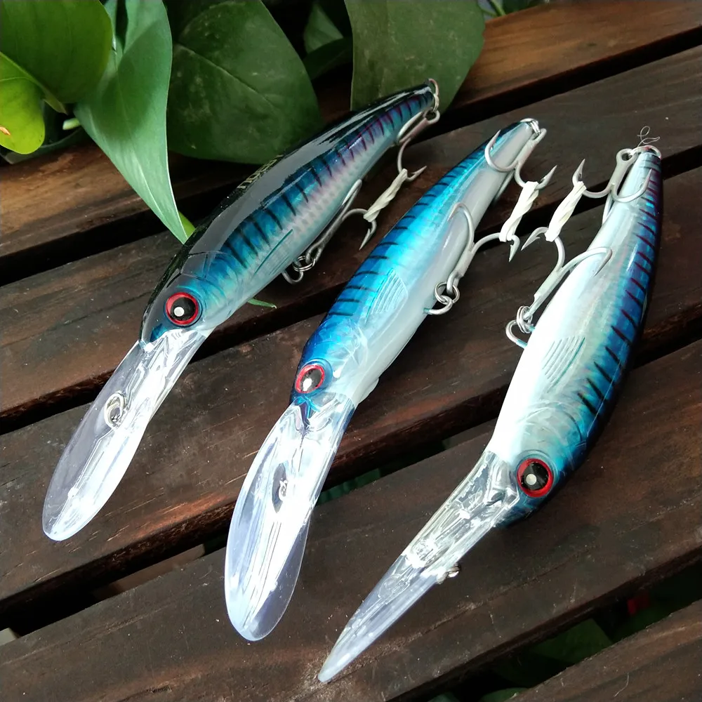 Noeby 3pcs 14cm 52g Slow Sinking Minnow Lure Hard Bait Artificial Fish Lure for Trolling Saltwater Bass Trout Pike Fishing
Noeby 3pcs 14cm 52g Slow Sinking Minnow Lure Hard Bait Artificial Fish Lure for Trolling Saltwater Bass Trout Pike Fishing