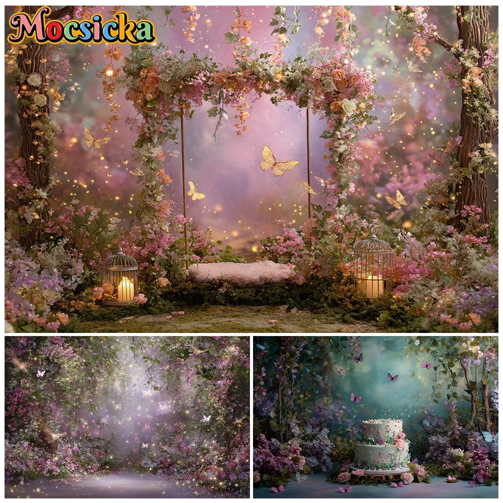 Mocsicka Background Photography Shooting Props Birthday Wedding Party Spring Butterfly Flower Decor Photo Backdrop Studio Banner
Mocsicka Background Photography Shooting Props Birthday Wedding Party Spring Butterfly Flower Decor Photo Backdrop Studio Banner