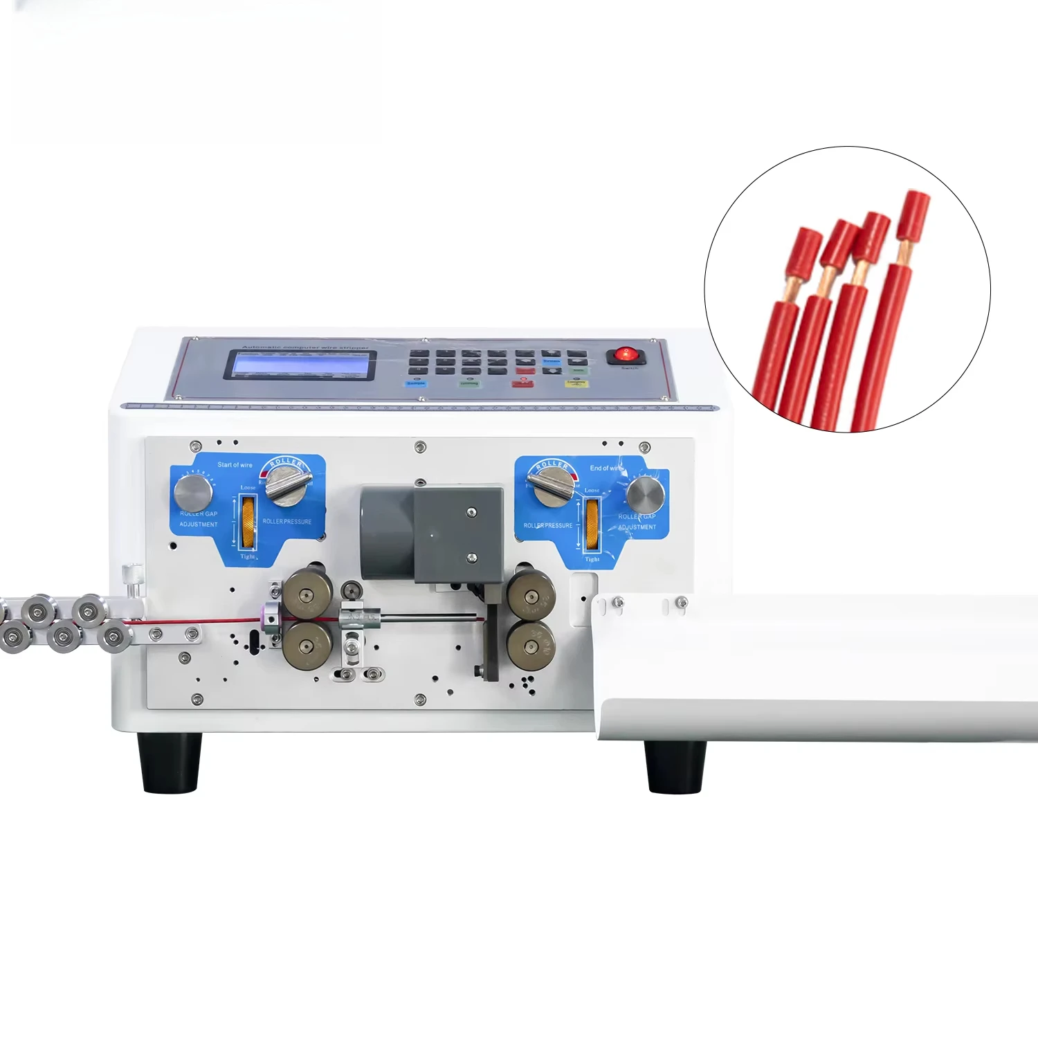 Factory Automatic Harness Wire Cutting Stripping Machine 0.1-6sqmm Cable Stripper Wire Stripping Machine
Factory Automatic Harness Wire Cutting Stripping Machine 0.1-6sqmm Cable Stripper Wire Stripping Machine
