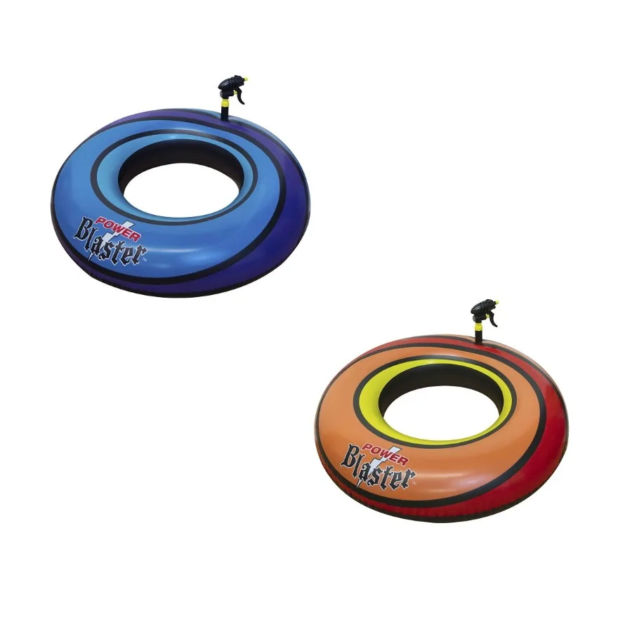 Swimline Set of 2 Water Sports Inflatable Power Blaster Swimming Pool Inner Tube Squirters 40" -
Swimline Set of 2 Water Sports Inflatable Power Blaster Swimming Pool Inner Tube Squirters 40" -