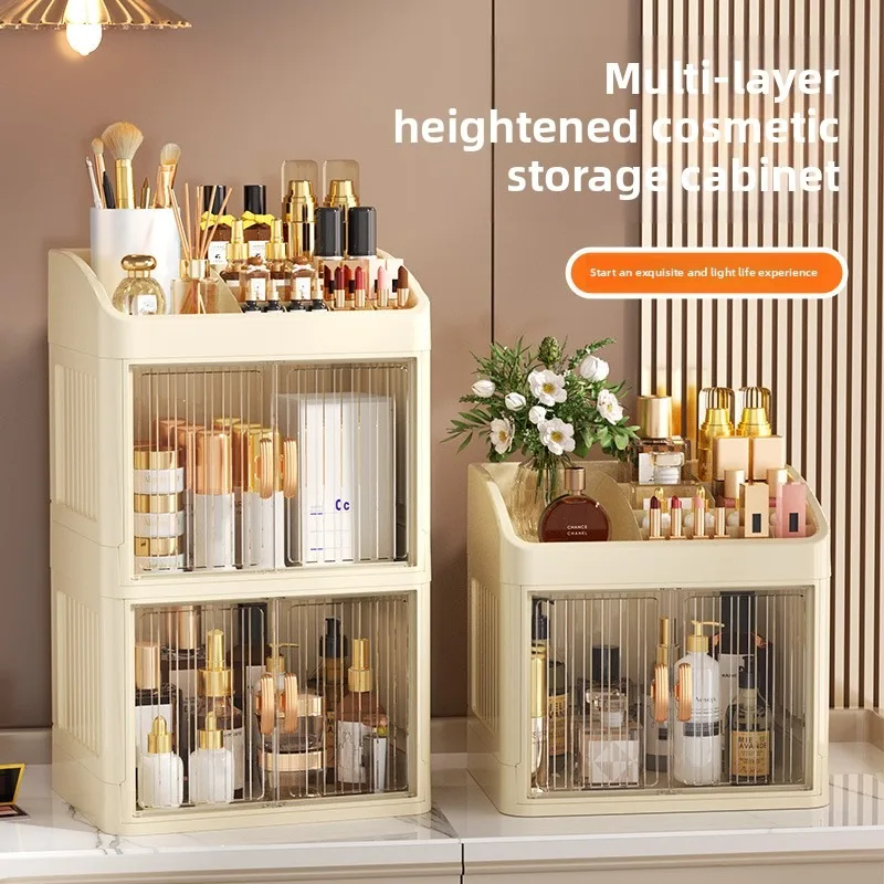 Cosmetic Storage Box Large Capacity Transparent Drawer Jewelry Makeup Storage Box Multi-layer Multi-functional Desktop Organizer
Cosmetic Storage Box Large Capacity Transparent Drawer Jewelry Makeup Storage Box Multi-layer Multi-functional Desktop Organizer