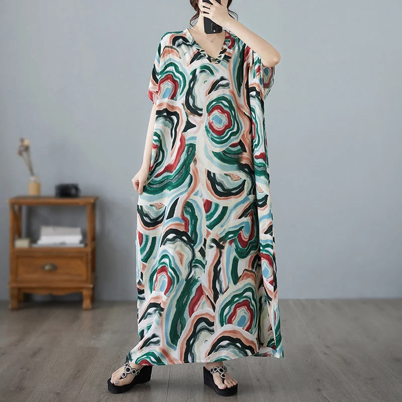 Summer Retro Women's 2024 Pullover V-neck Patchwork Print for Comfortable Decor Pockets Loose and Versatile Sleeveless Dress
Summer Retro Women's 2024 Pullover V-neck Patchwork Print for Comfortable Decor Pockets Loose and Versatile Sleeveless Dress