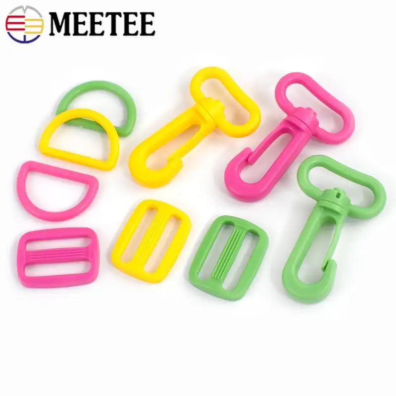 2-10Sets Meetee 20/25mm Webbing Strap Buckle for Backpack Plastic Ring Clasp Belt Tri-Glide Slider Bag Adjuster Lobster Hooks
2-10Sets Meetee 20/25mm Webbing Strap Buckle for Backpack Plastic Ring Clasp Belt Tri-Glide Slider Bag Adjuster Lobster Hooks