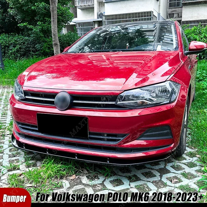 For Volkswagen POLO MK6 2018-2023+ Gloss Black ABS Plastic Car Front Bumper Lips Splitter Spoiler Diffuser Guard Cover
For Volkswagen POLO MK6 2018-2023+ Gloss Black ABS Plastic Car Front Bumper Lips Splitter Spoiler Diffuser Guard Cover