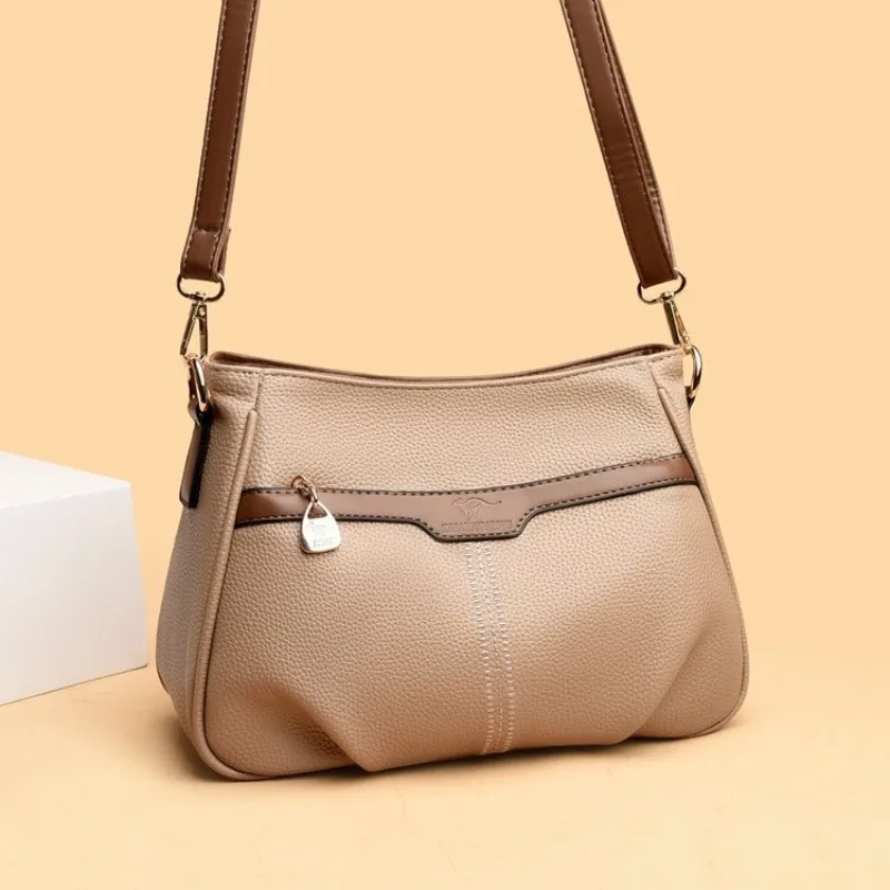 Trendy Casual Vintage Leather Handbag Ladies Classic Paris Elegant Simple High End Daily Tote Bag
Trendy Casual Vintage Leather Handbag Ladies Classic Paris Elegant Simple High End Daily Tote Bag