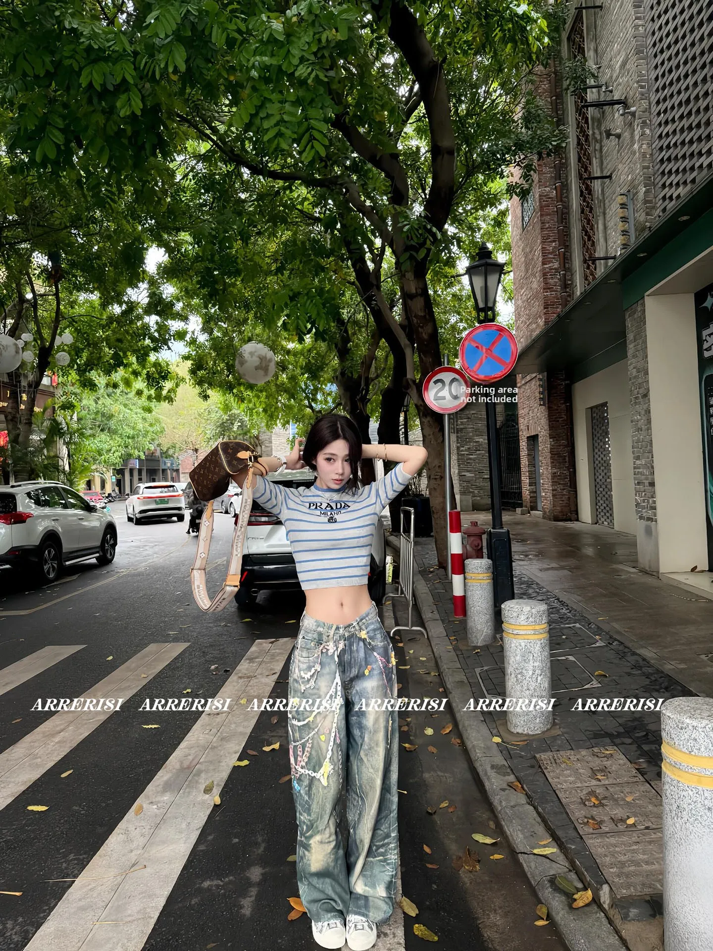 AC Style Candy Chain Print Straight Leg Jeans Women's Loose Wide Leg Pants 3D Illusion Design Winter Collection Ladies Jeans
AC Style Candy Chain Print Straight Leg Jeans Women's Loose Wide Leg Pants 3D Illusion Design Winter Collection Ladies Jeans