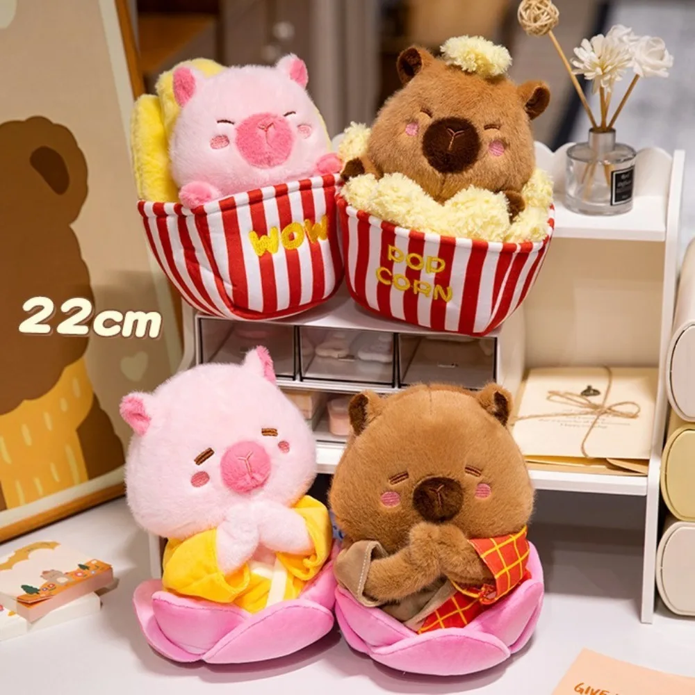 Shakyamuni Capybara Plush Toy Lotus Flower Popcorn Capybara Plush Doll Fluffy Monk's Robe Capibara Anime Fluffty Toy Christmas
Shakyamuni Capybara Plush Toy Lotus Flower Popcorn Capybara Plush Doll Fluffy Monk's Robe Capibara Anime Fluffty Toy Christmas