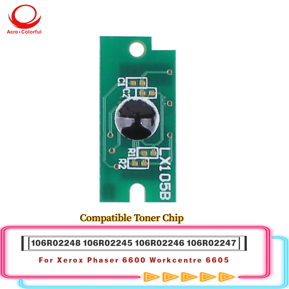 Тонер-чип 3K / 2K 106R02248 для Xerox Phaser 6600 Workcentre 6605 106R02244 106R02252
Тонер-чип 3K / 2K 106R02248 для Xerox Phaser 6600 Workcentre 6605 106R02244 106R02252