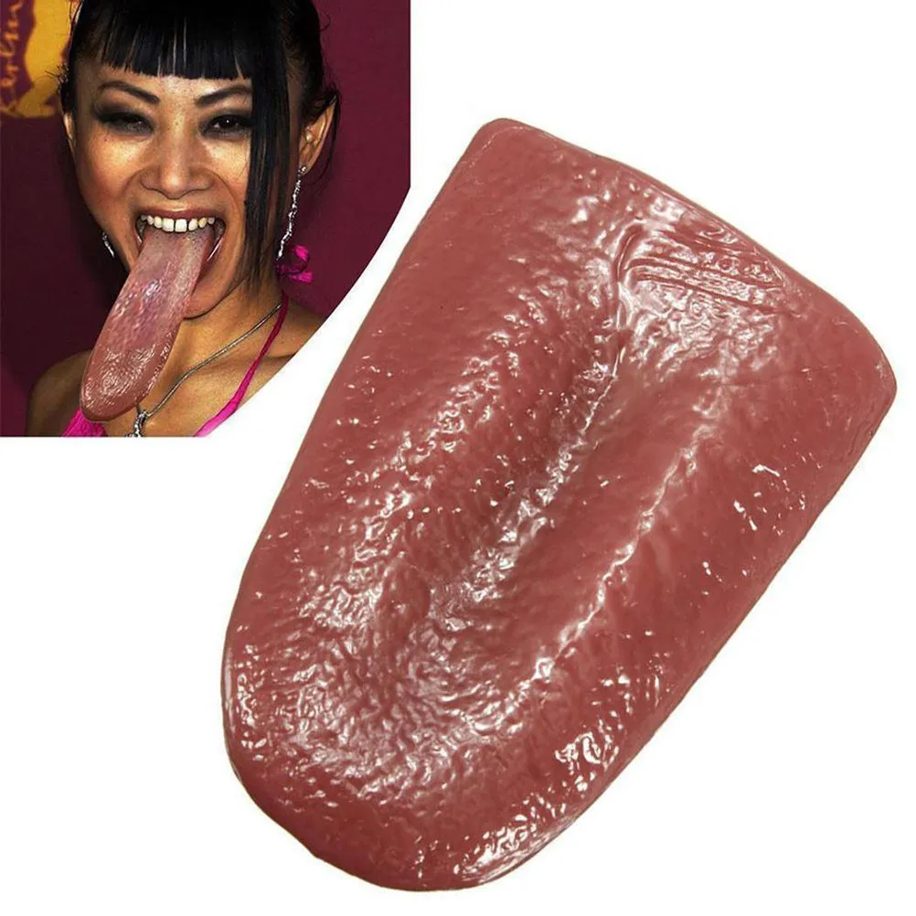 Fake Tongue Simulation Lifelike Artificial Elastic Flexible Scary Halloween Decoration Props Haunted House Festival
Fake Tongue Simulation Lifelike Artificial Elastic Flexible Scary Halloween Decoration Props Haunted House Festival