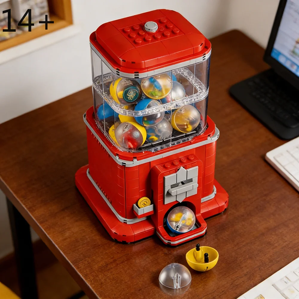 moc 2026 New Creative Ideas Building Block Set 21358 Coin Operated Play Game Brick Toys Gift 1343pcs Christmas Halloween Gift
moc 2026 New Creative Ideas Building Block Set 21358 Coin Operated Play Game Brick Toys Gift 1343pcs Christmas Halloween Gift
